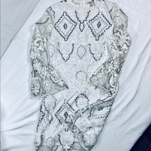 GB girls Other - GB Girls lace white & ivory Dress size 7.